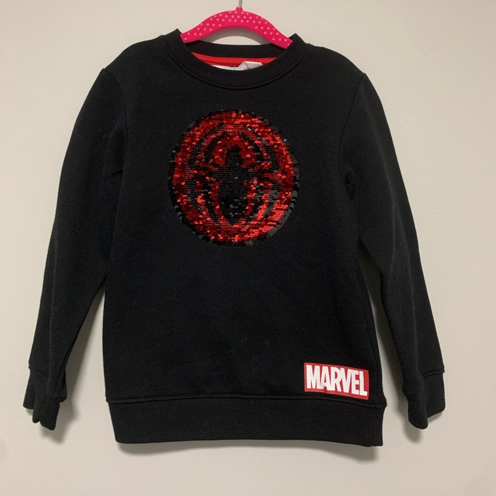 H&M sweatshirt with reversible sequins.